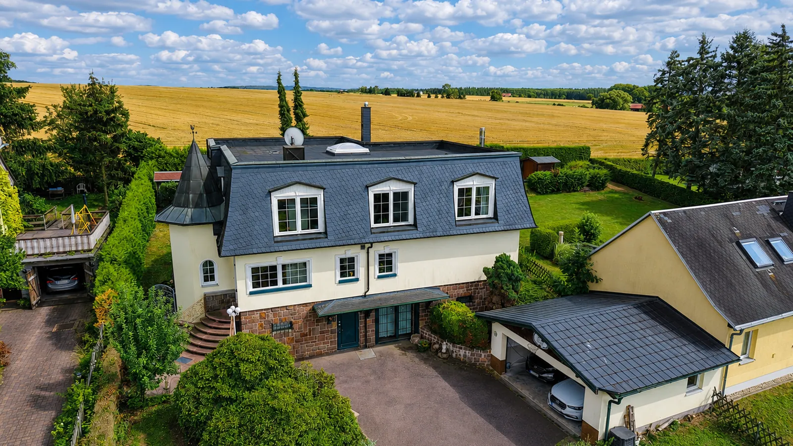 Villa in traumhaft ruhiger Lage von Frankenberg