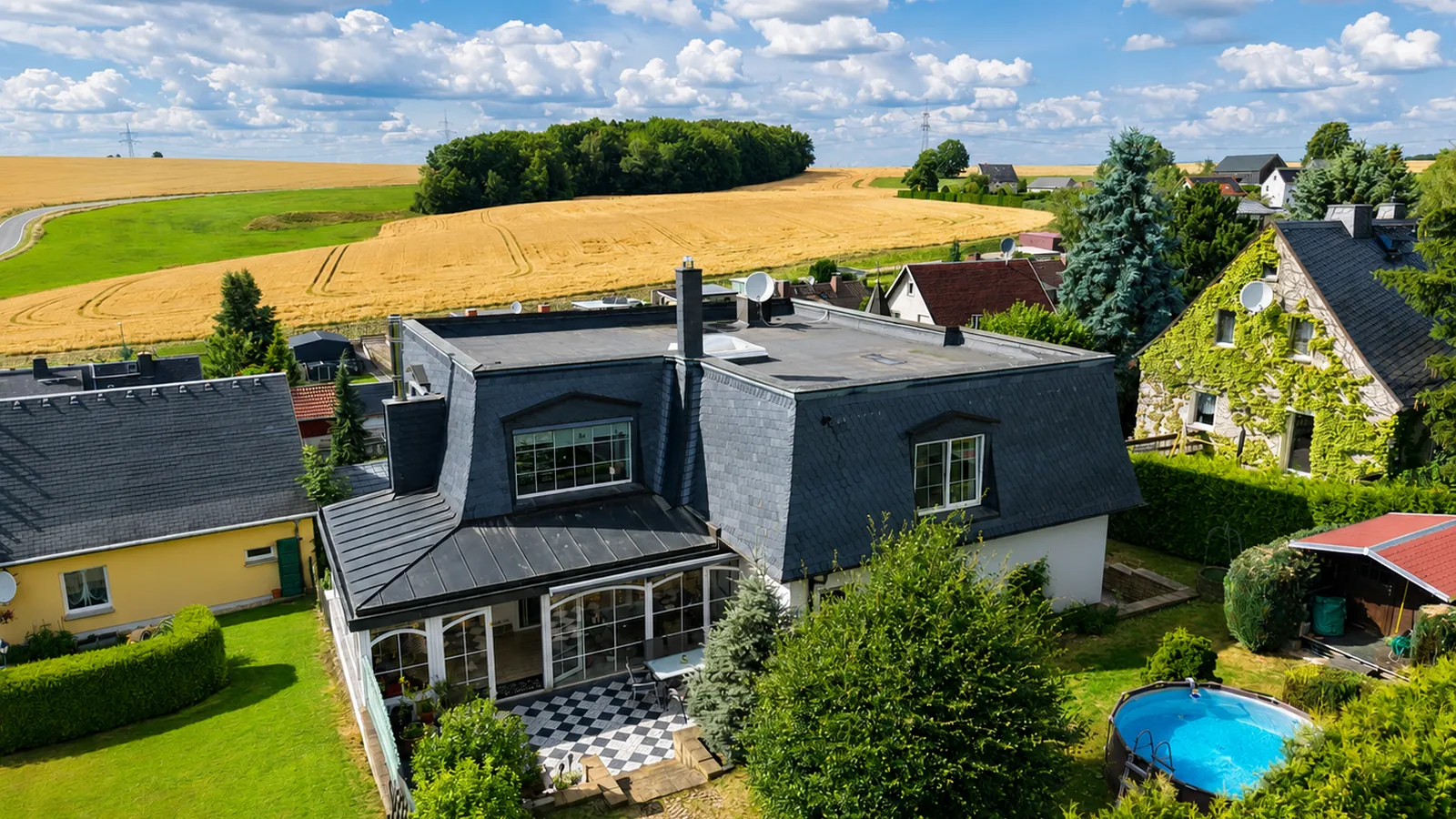 Villa in traumhaft ruhiger Lage von Frankenberg
