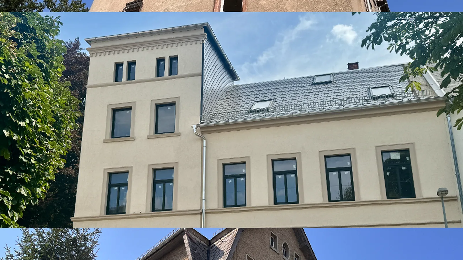 Attraktives Paket von drei Mehrfamilienhäusern mit hohem Entwicklungspotenzial