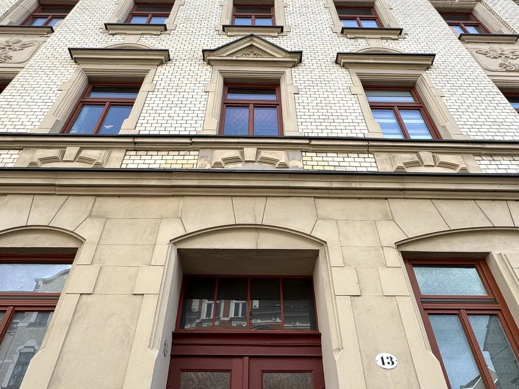 Charmante 3-Zimmer-Wohnung mit Gartenmitbenutzung in Gablenz