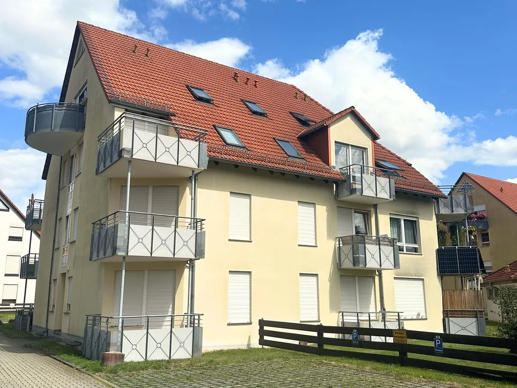 Vermietete 2-Zimmer Wohnung in Niederlungwitz als Kapitalanlage