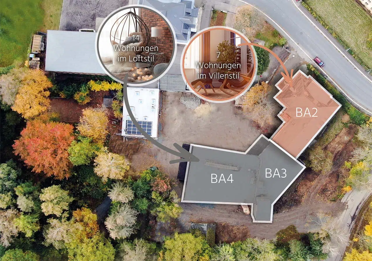 Gebäudeübersicht Casa Nobila