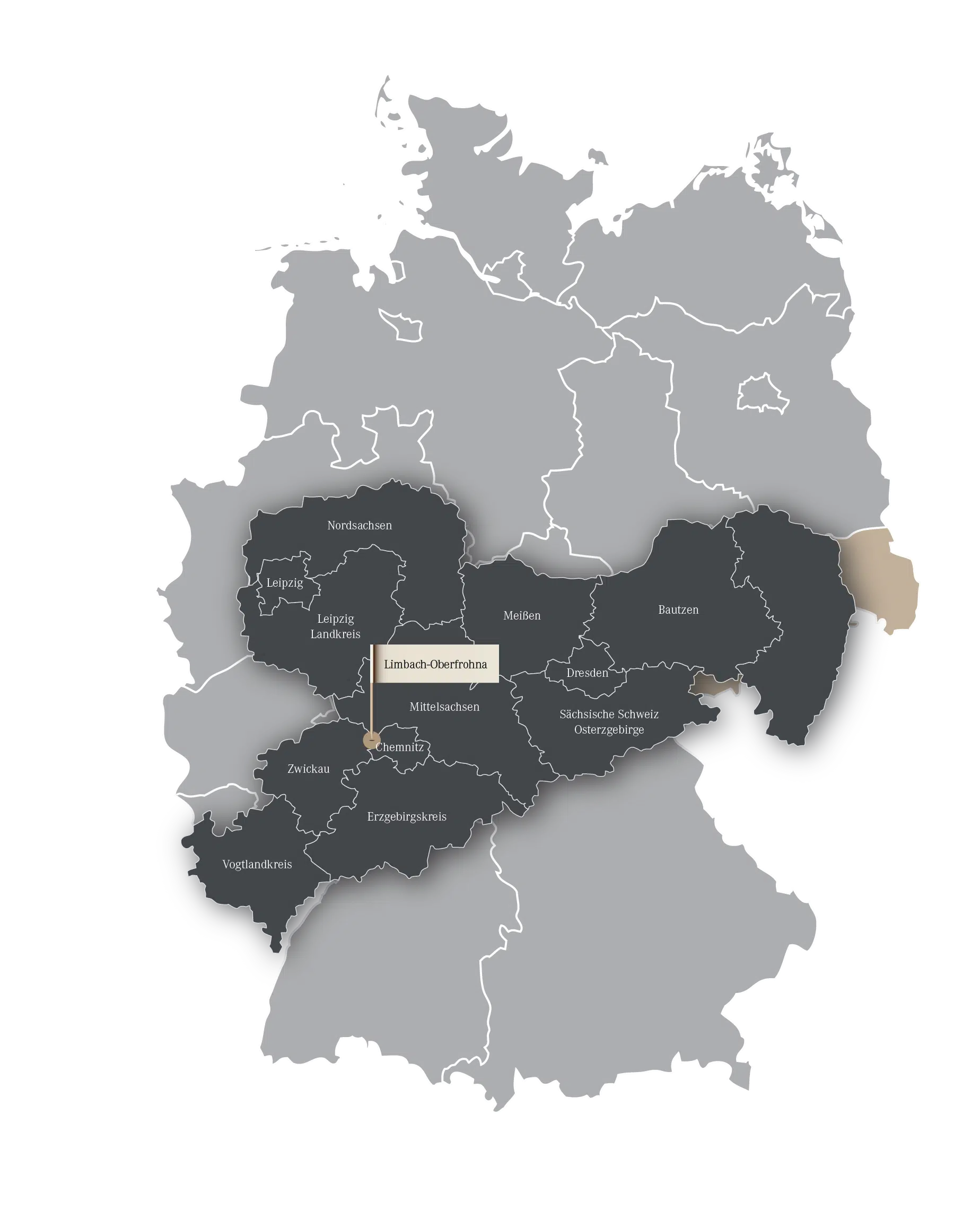 Limbach-Oberfrohna, Sachsen, Deutschland