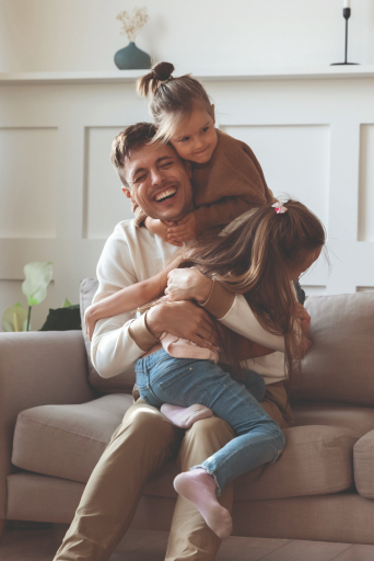 Maisonettewohnung Familienbereich