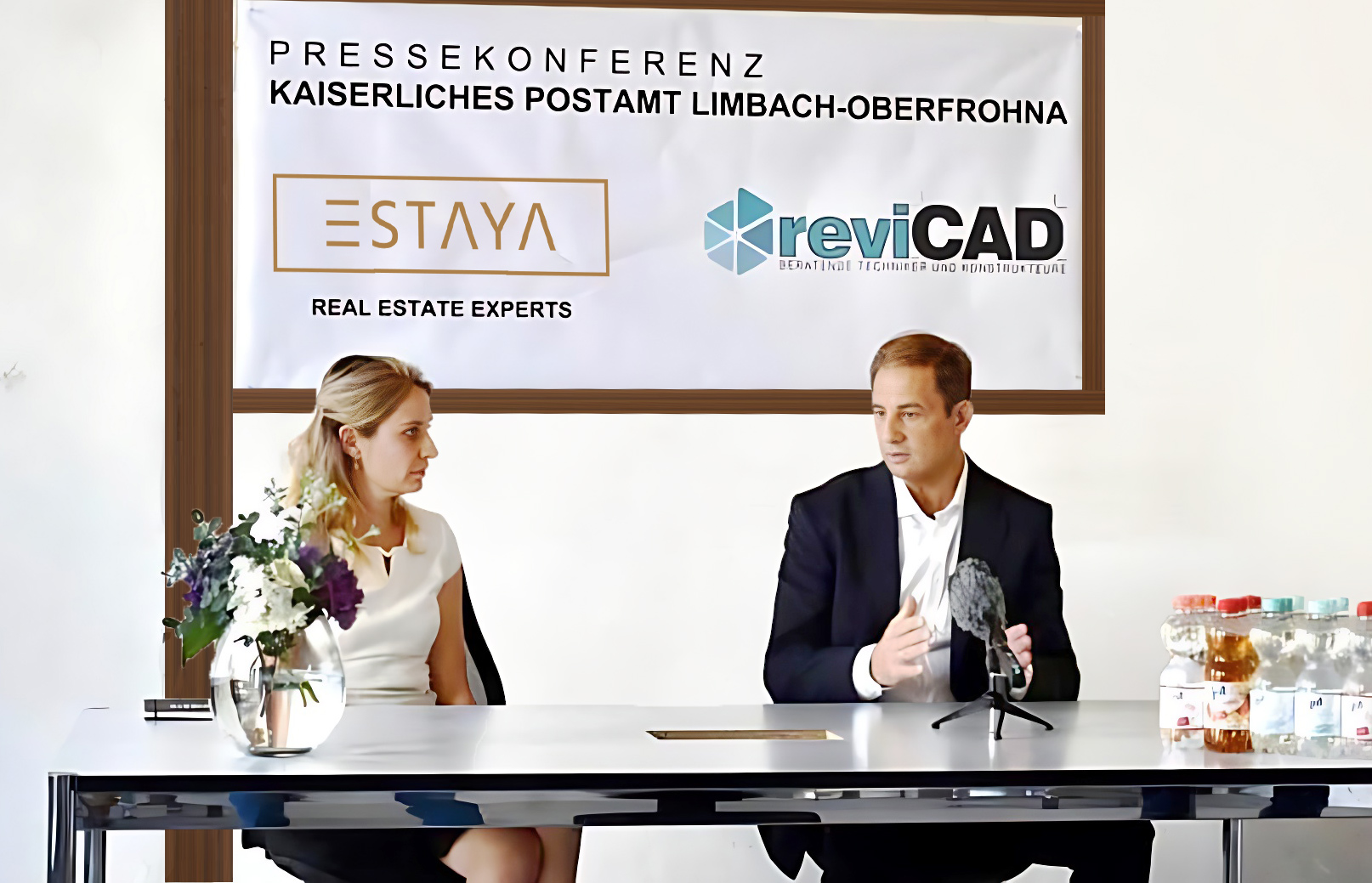 Pressekonferenz Kaiserliches Postamt Limbach-Oberfrohna