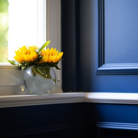 Renoviertes Zimmer in der Villa