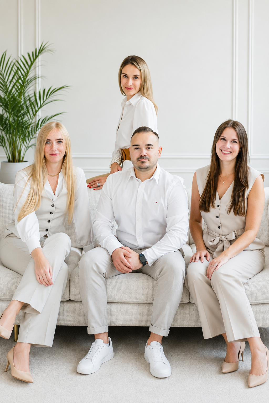 ESTAYA Team bei der digitalen Immobilienarbeit