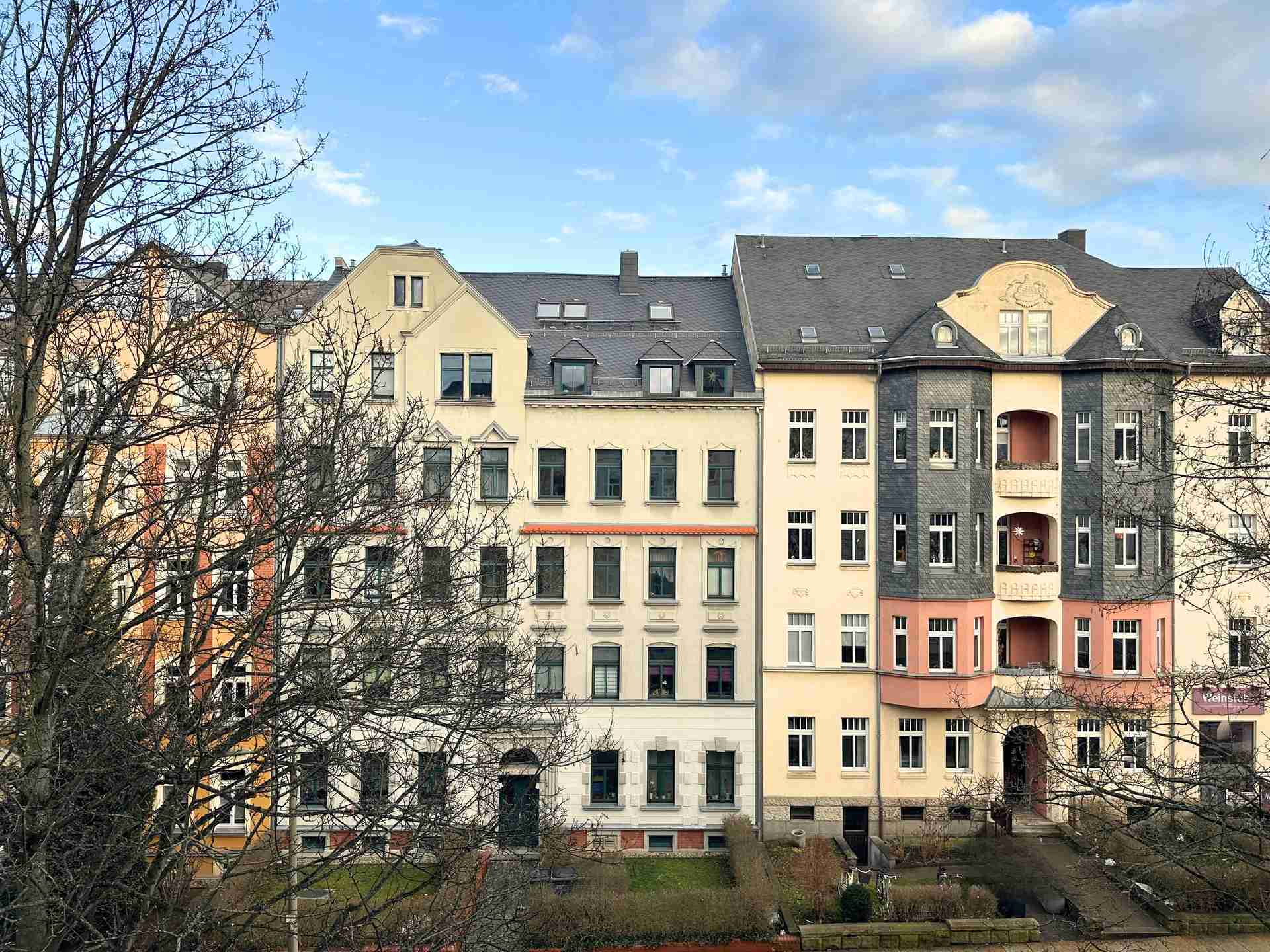 Bezugsfreie Altbauwohnung auf dem Kaßberg mit Erker