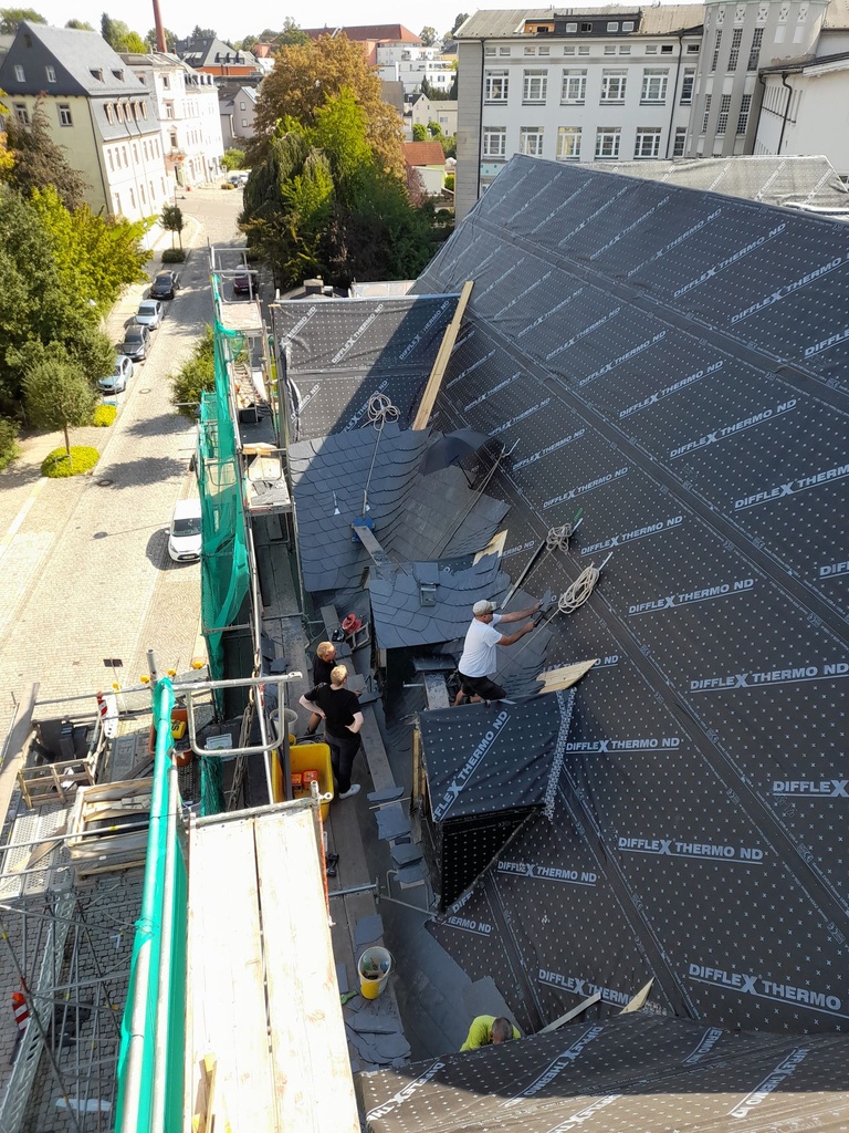 Kaiserliches Postamt Chemnitz, Aufnahme aus der Projektdokumentation