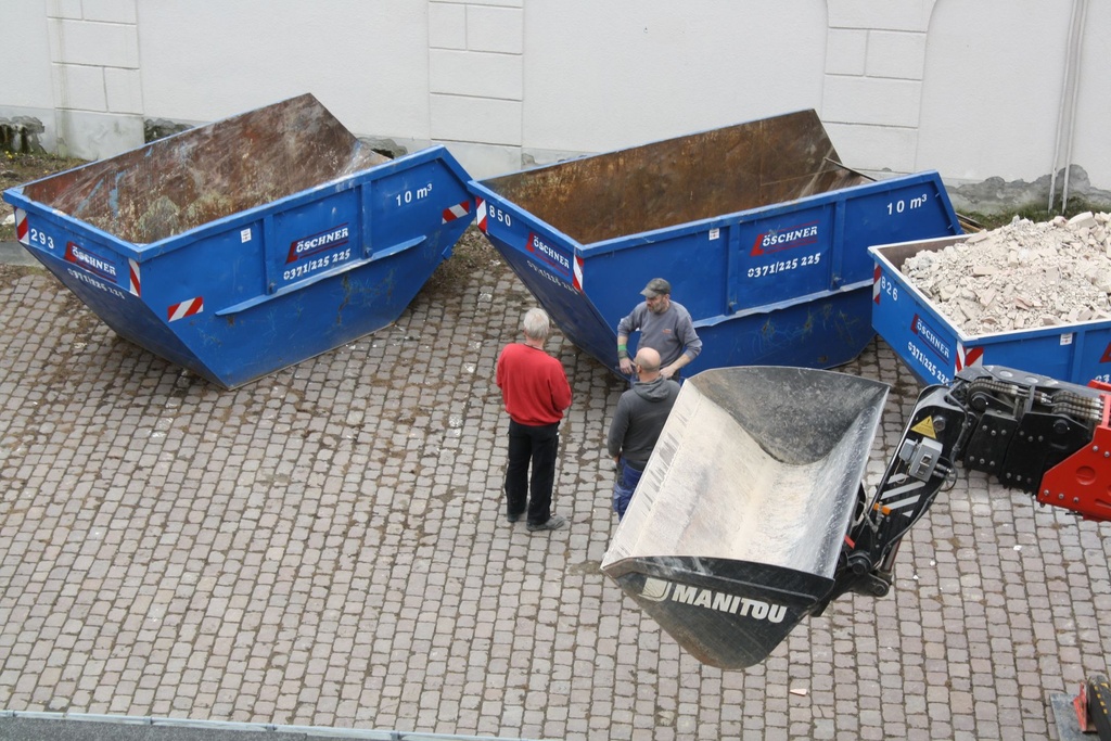 Kaiserliches Postamt Chemnitz, Aufnahme aus der Projektdokumentation