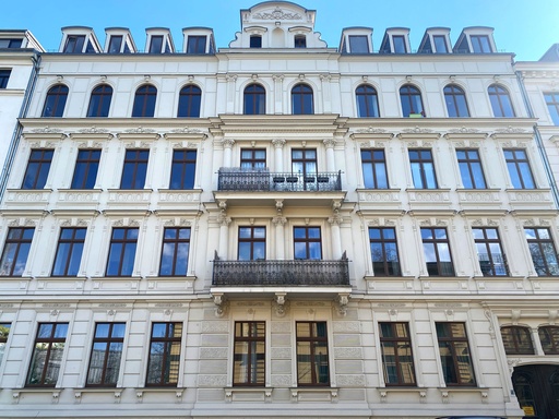 Vermietete Eigentumswohnung mit Balkon direkt am Leipziger Rosental