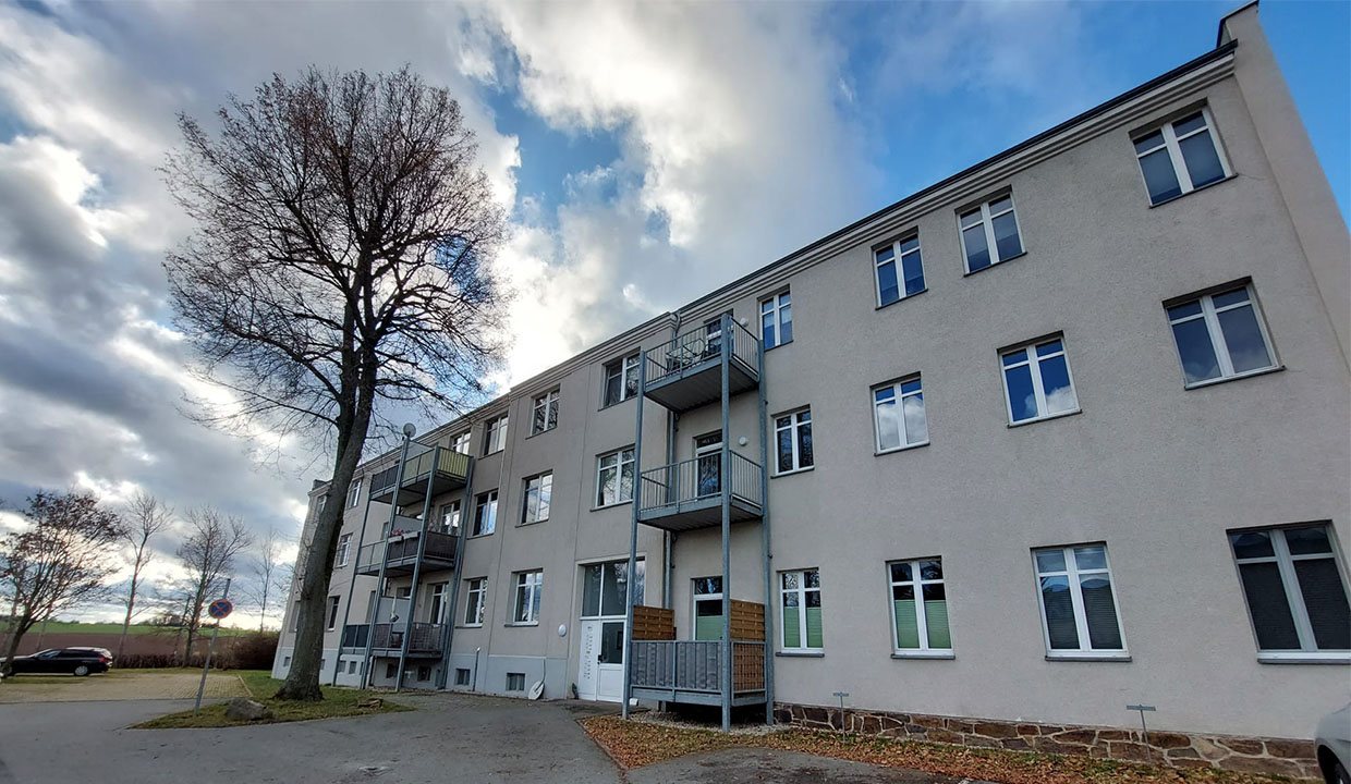 6,64 % Rendite mit 3-Raum-Wohnung in Grüna