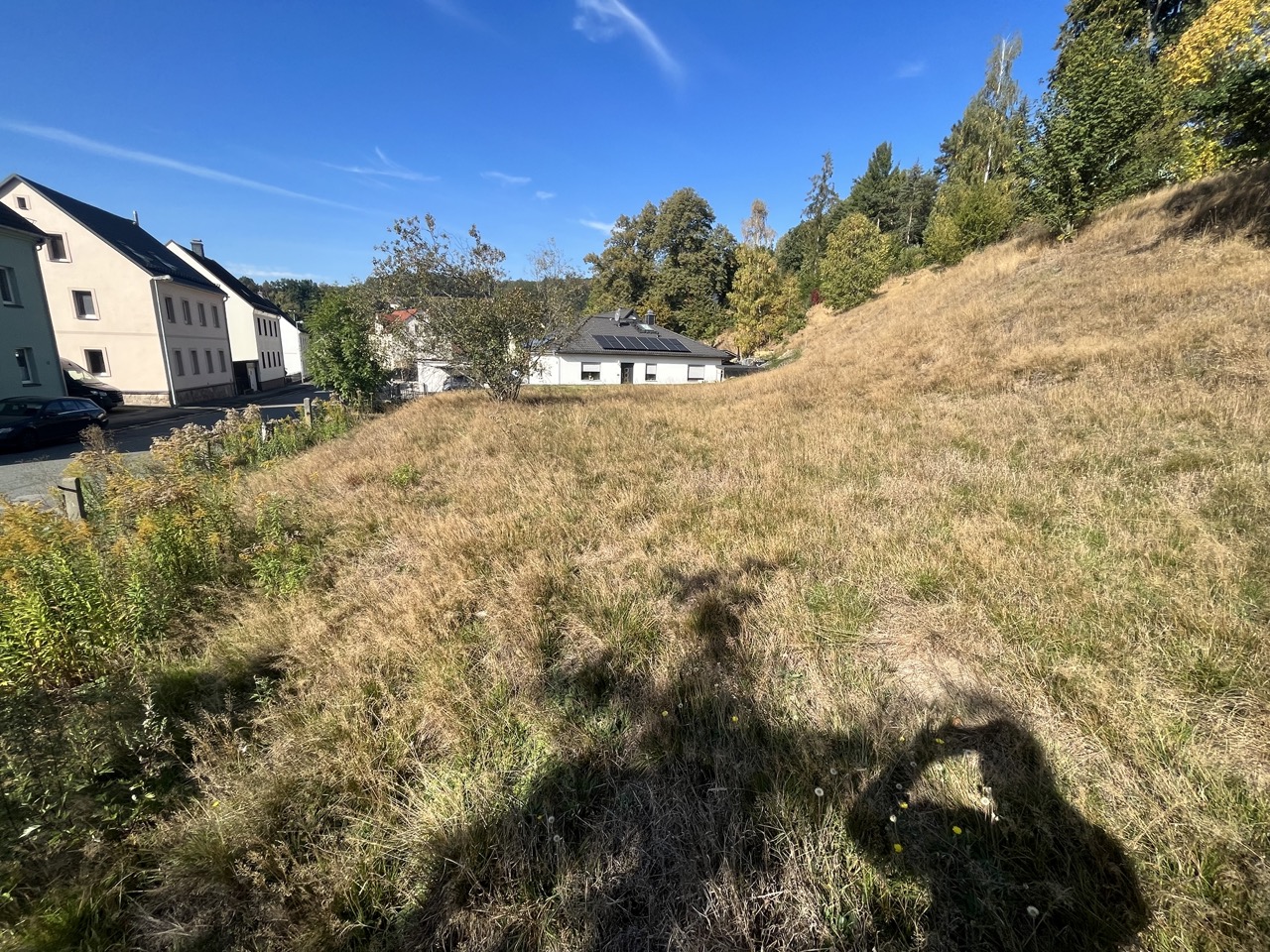 Jetzt voll erschlossen - Baugrundstück am Naturschutzgebiet in Chemnitz-Harthau