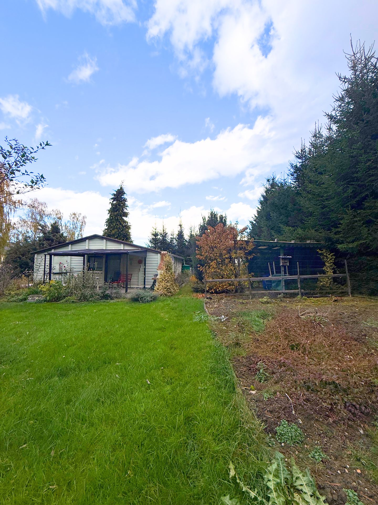 Großzügiges Baugrundstück mit Bungalow in ruhiger Lage von Chemnitz